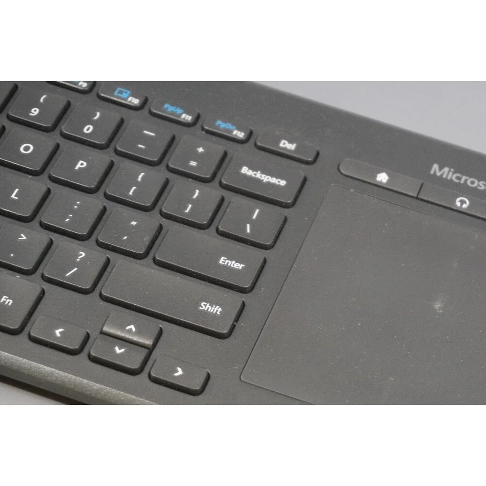 Microsoft All-in-One Media Wireless Keyboard w/ Trackpad Model 1632 + Dongle